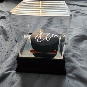 Authentic Signed New York Islanders John Tavares Puck